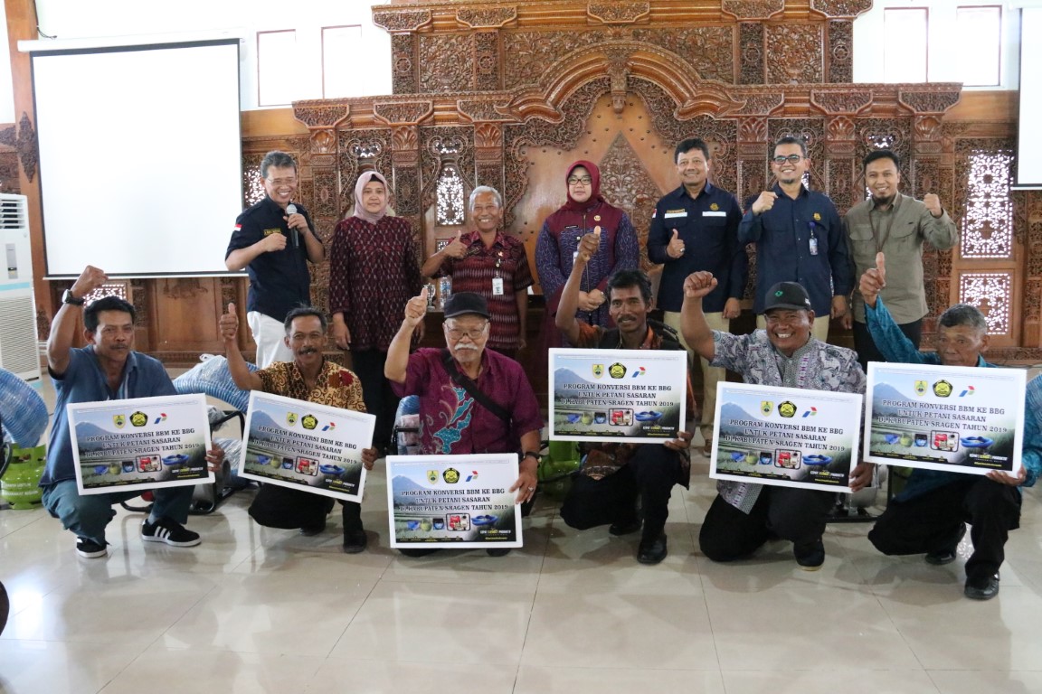 Program Konversi BBM ke BBG Diperluas, 350 Petani Sragen Kebagian Konkit LPG Untuk Pompa Air