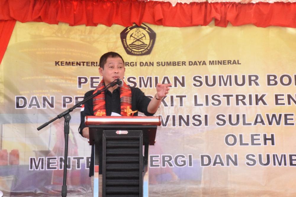 Resmikan Sumur Bor dan Pembangkit EBT di Sulsel, Menteri ESDM: Ini Hasil Nyata Untuk Masyarakat