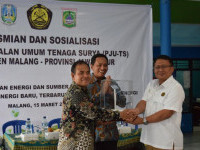 Sepanjang 2018, 300 Unit PJU-TS Terpasang di Kabupaten Malang