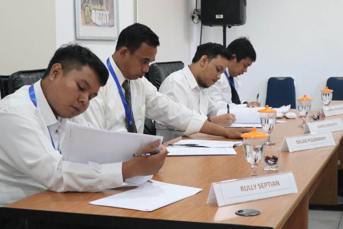 Seratus Persen Peserta Direkomendasikan Kompeten sebagai Pengawas Operasional Pertama