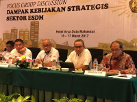 Sesditjen Gatrik Jadi Pembicara FGD Kebijakan Sektor ESDM di Indonesia Timur