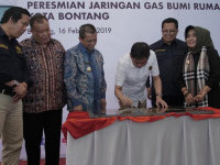 Setelah Tarakan, Menteri Jonan Resmikan 5.005 SR Jaringan Gas Kota Bontang