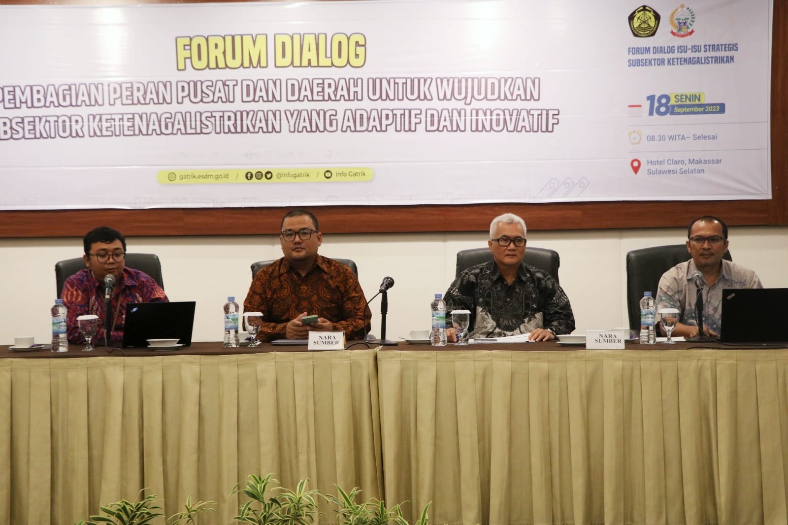 Sinergikan Kewenangan Pemerintah Pusat dan Daerah Di Perizinan Ketenagalistrikan, Ditjen Gatrik Gelar Forum Dialog