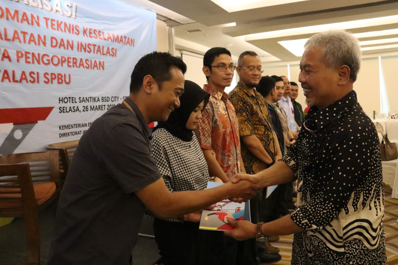 Sosialisasi Pedoman Teknis Keselamatan Peralatan dan Instalasi serta Pengoperasian Instalasi SPBU