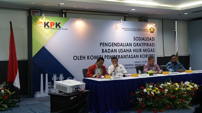 Sosialisasi Pengendalian Gratifikasi Dalam Usaha Hilir Migas