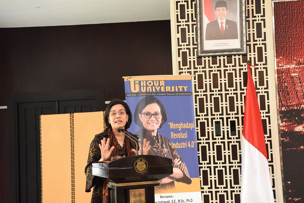 Sri Mulyani Bagikan Kiat Milenial Siap Hadapi Revolusi Industri 4.0 