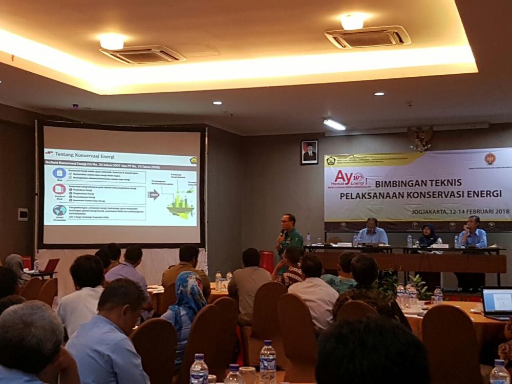 Terus Dorong Budaya Hemat Energi, Ditjen EBTKE Gelar Bimtek Konservasi di Yogyakarta