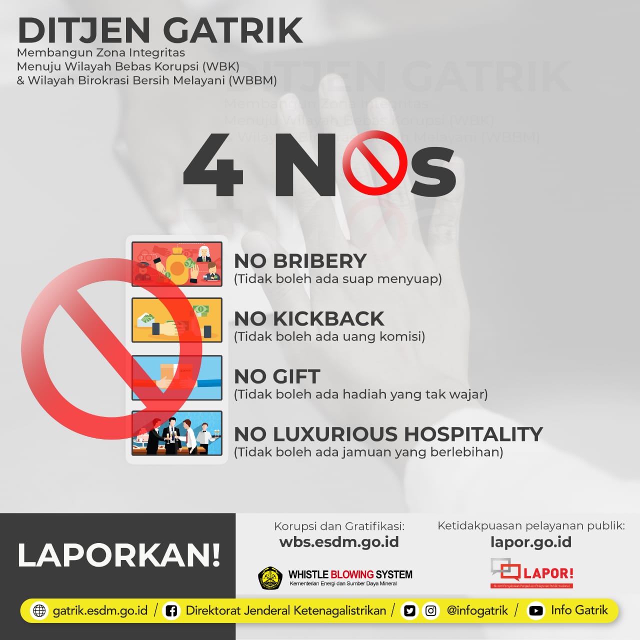 Tiga Direktorat Gatrik Siap Bangun Zona Integritas 2020