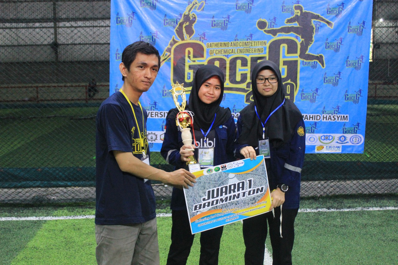 Tim Ganda Putri PEM Akamigas Juarai GOCEG 2019