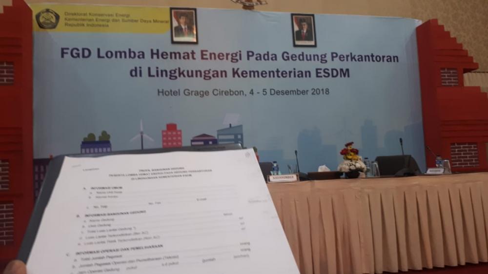 Tim Konservasi Energi Paparkan Hasil Audit Energi Gedung Perkantoran ESDM