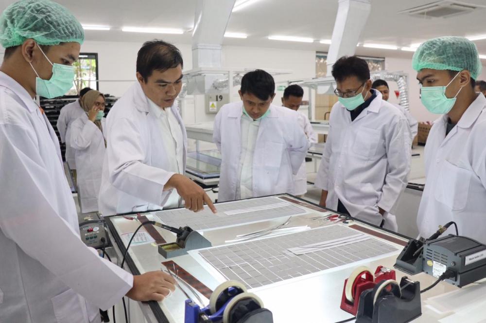 Tim Teknis EBTKE Inspeksi Pabrikasi LTSHE, Pastikan Proses Produksi Sesuai Jadwal