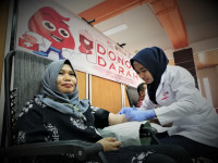 Tingkatkan Kepedulian Sosial Pegawai, PPSDM Geominerba Gelar Donor Darah