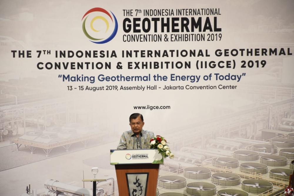 Wapres Jusuf Kalla Minta Percepatan Pengembangan Panas Bumi