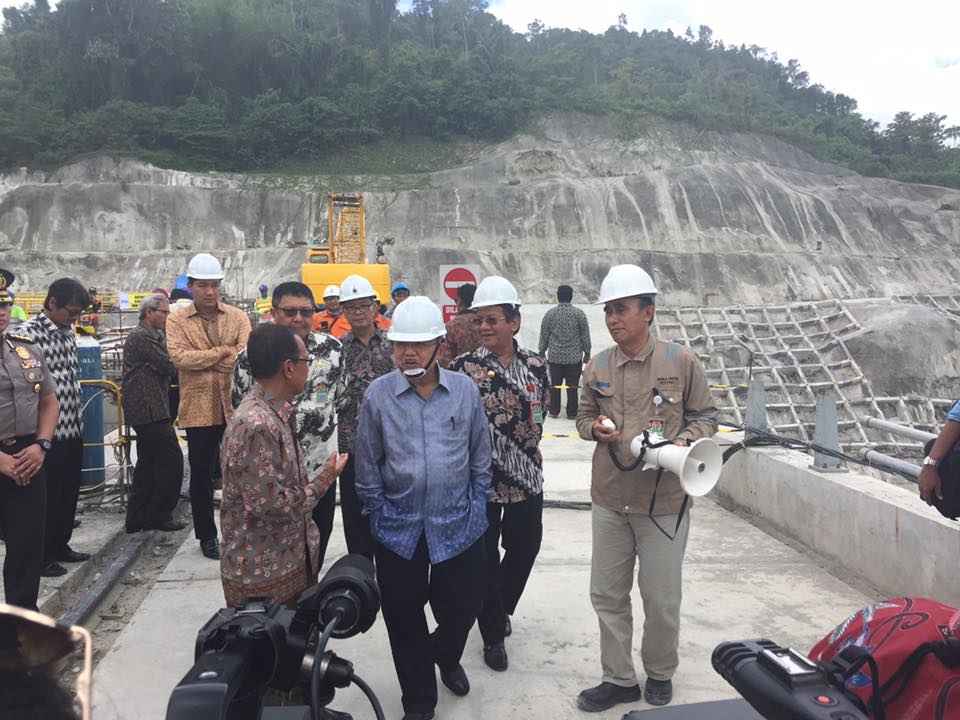 Wapres Kunjungi PLTA Poso