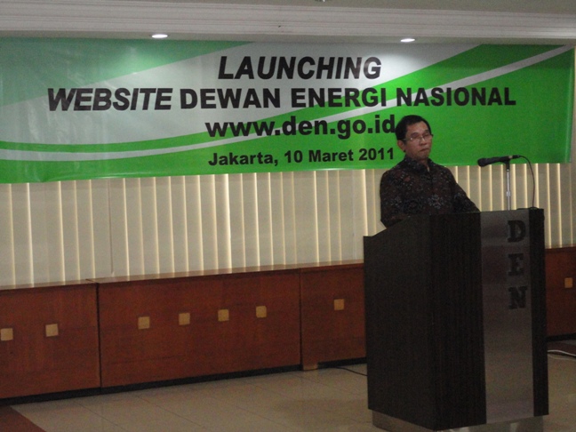 Launching Website Dewan Energi Nasional