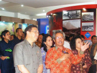 Menteri ESDM Kunjungi Museum Gunungapi Merapi