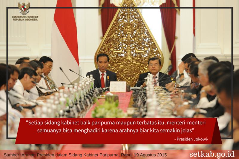 Penting Segera Disampaikan, Seskab : Keputusan dari Sidang Kabinet Selalu Ditunggu