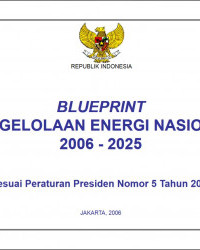 Blue Print Pengelolaan Energi Nasional (PEN)