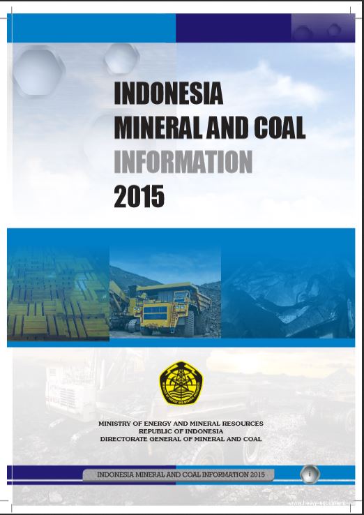 Statistik Mineral Dan Batubara Tahun 2015